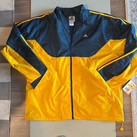 Two Piece Adidas Windbreaker Tracksuit New With Tags men’s XXL - Picture 3 of 10